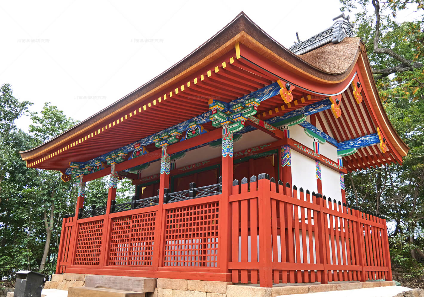 【重要文化財】石清水八幡宮摂社狩尾社本殿保存修理工事